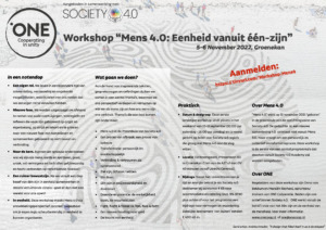 de Mens 4.0 workshop brochure